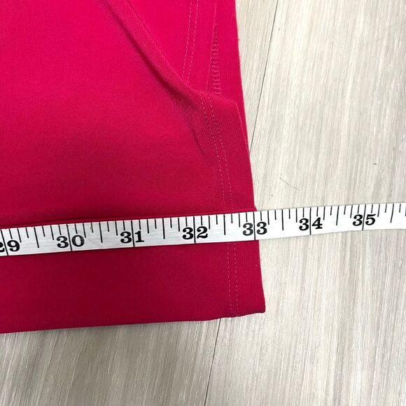 White House Black Market Jumpsuit Women’s S Pink Jersey Knit Sleeveless Wide Leg - Picture 9 of 9